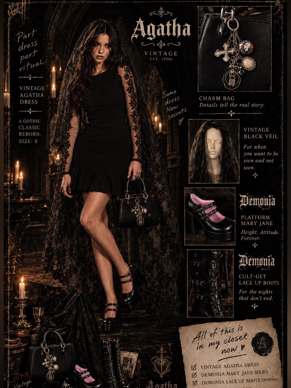 Dark items in my closet now
